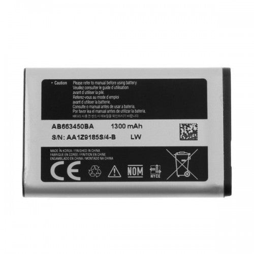 Replacement Battery for Samsung Galaxy Rugby 2 3 4 (SGH-A847 B780), AB663450BA AB663450BU AB663450BZ