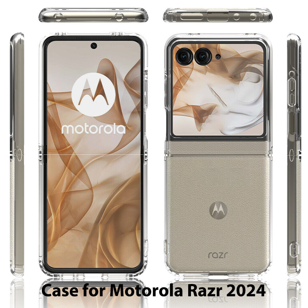 Coque en TPU souple pour Motorola Moto Razr+ Plus (2024) / Razr 50 Ultra