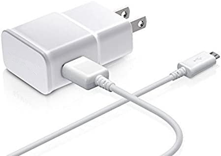 Adaptateur secteur USB, chargeur mural et câble micro USB pour téléphones Samsung Motorola Google