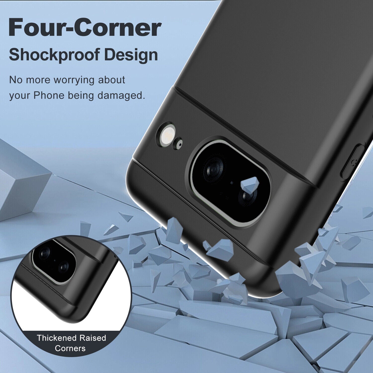 Soft TPU Case for Google Pixel 8 Pro