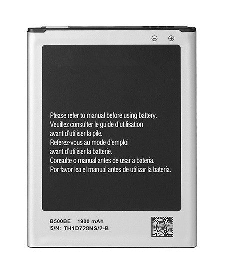 Replacement Battery for Samsung Galaxy S4 Mini (i9190 i9192), B500BU B500BE