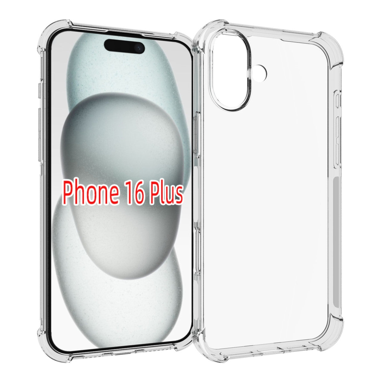 Soft TPU Case for iPhone 16 Plus