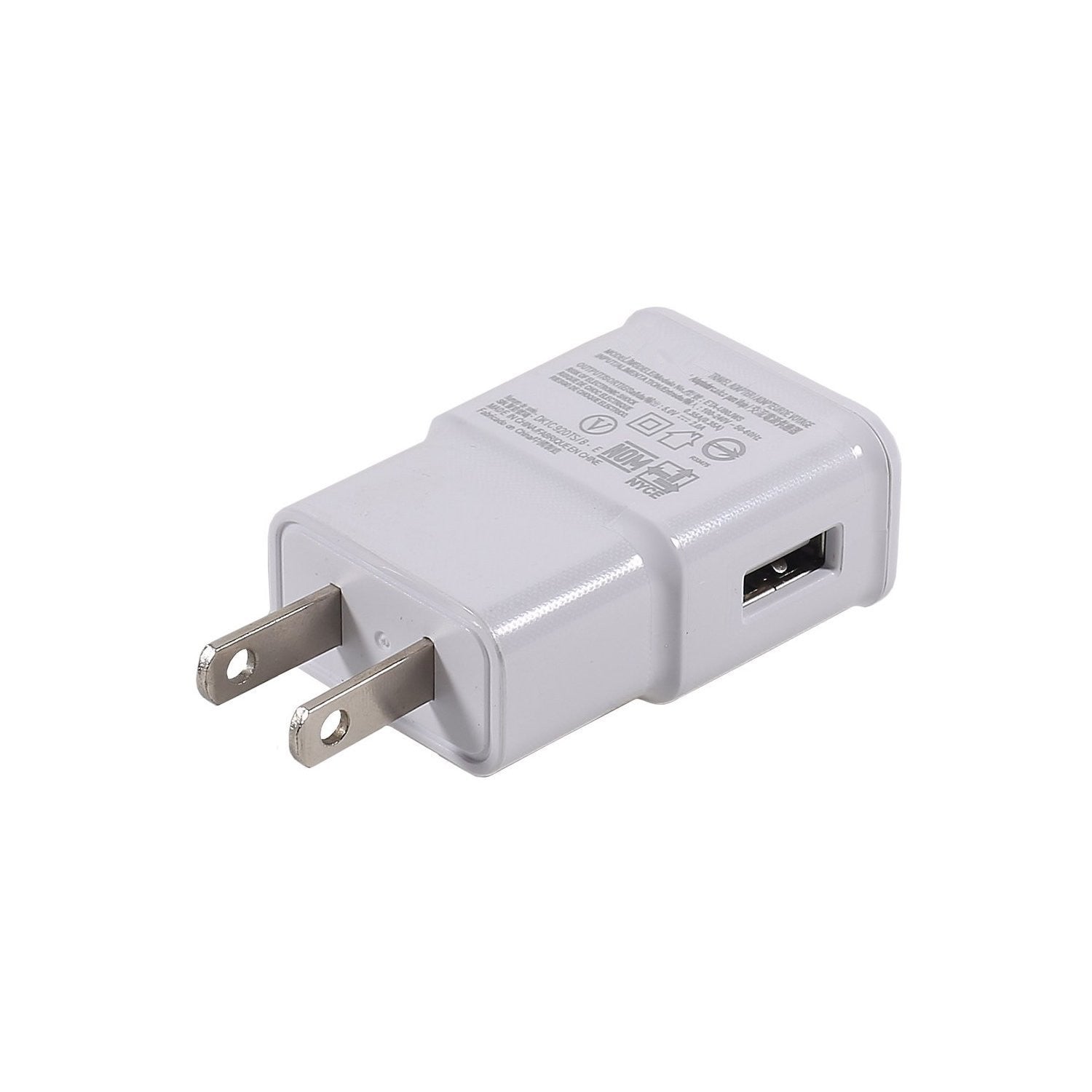 Chargeur mural adaptateur secteur USB 2.0A pour téléphones Samsung Motorola Google