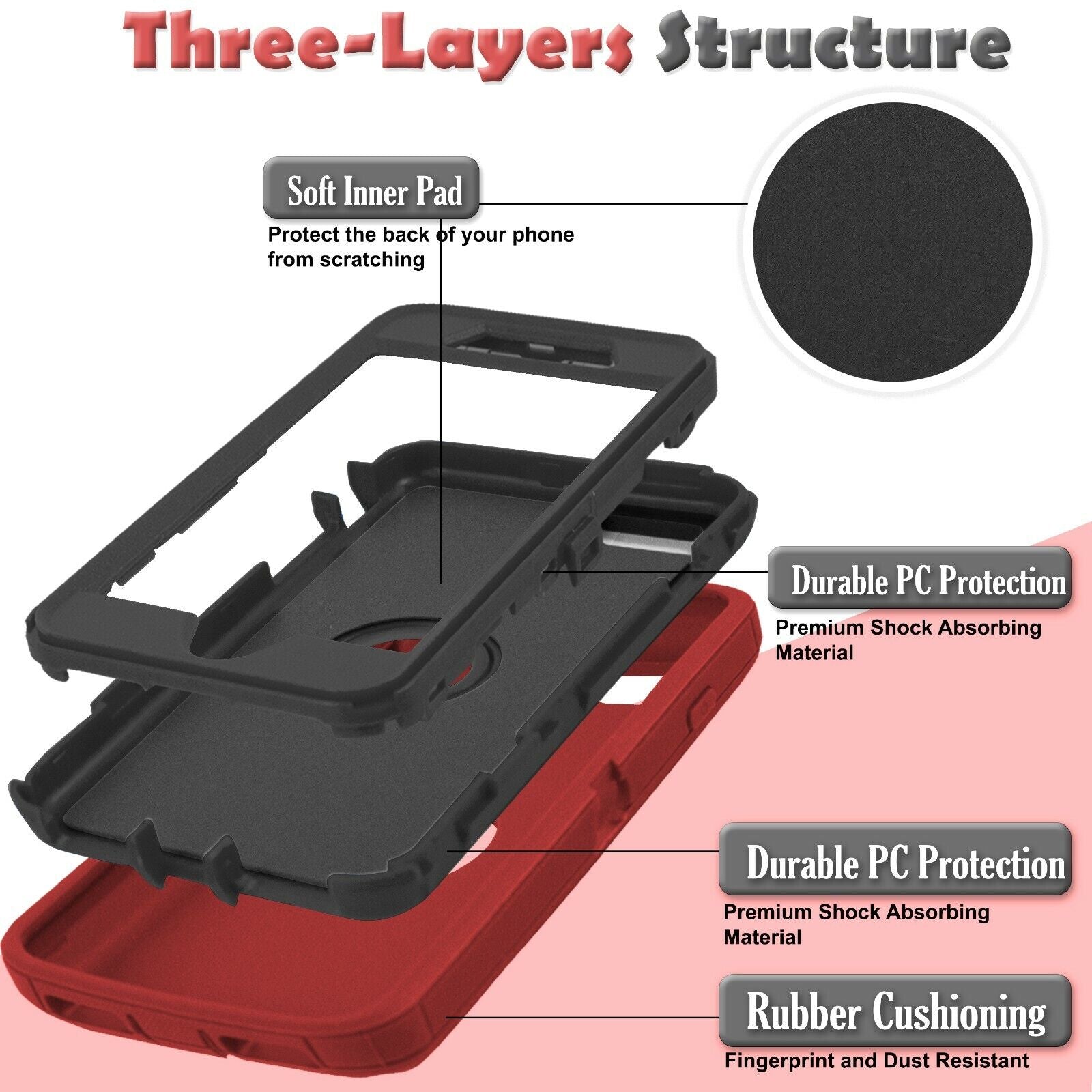 Shockproof Defender Case for iPhone 11 Pro