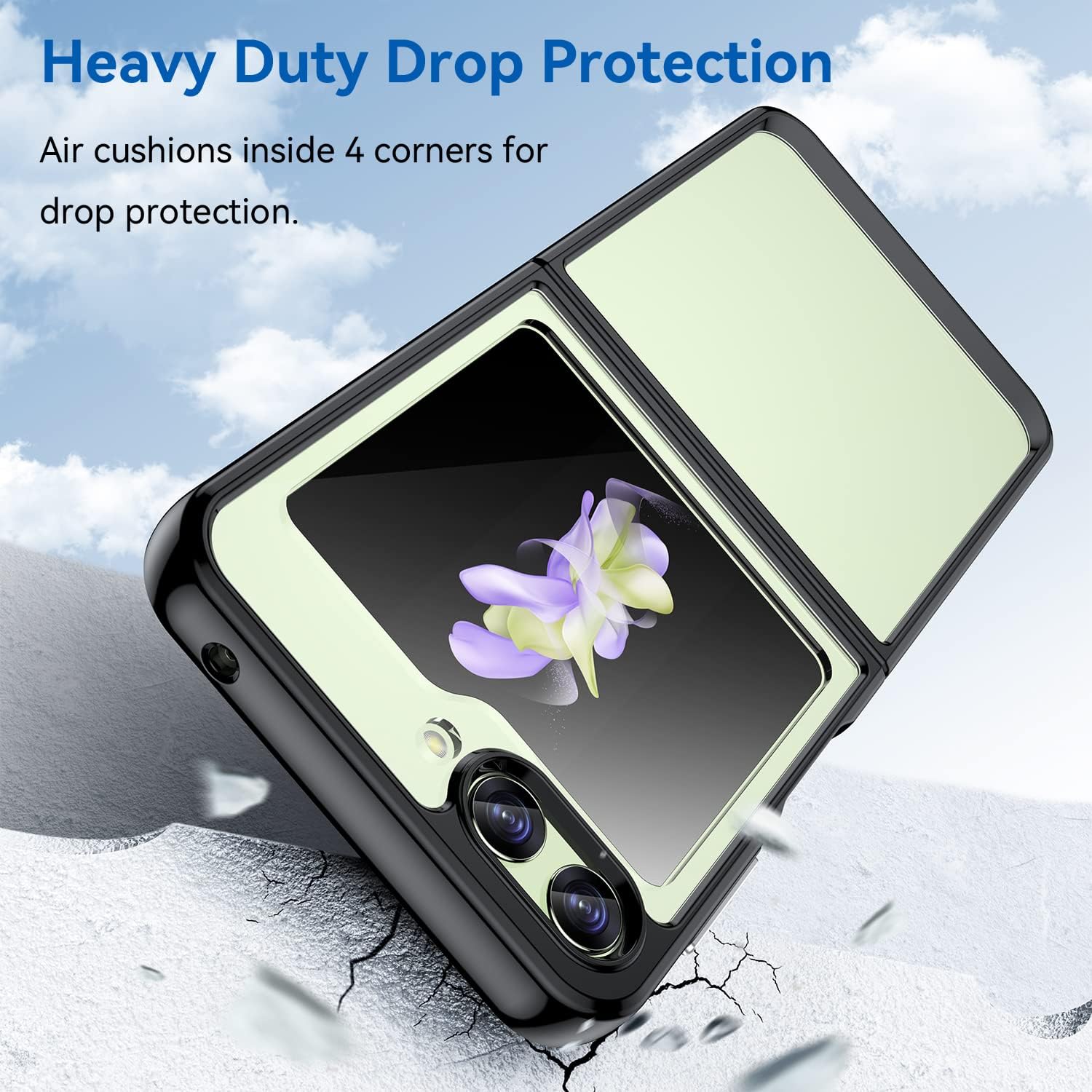 Translucent Matte Case for Samsung Galaxy Z Flip 6