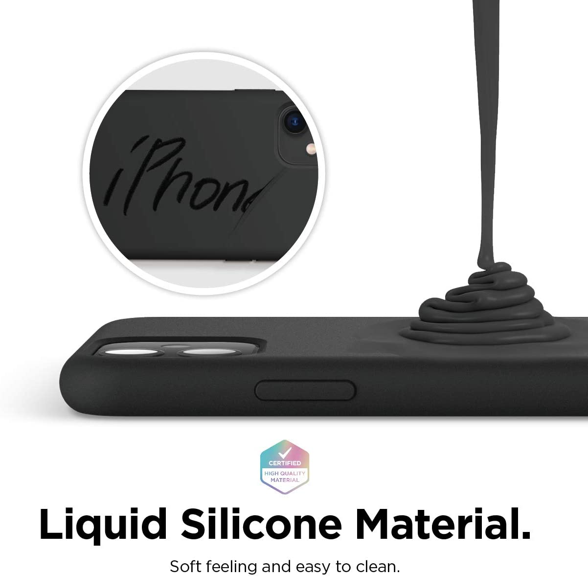 Liquid Silicone Case for iPhone X / XS