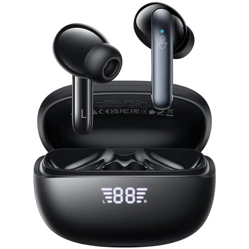 TWS True Wireless Stereo In-Ear Earbuds Bluetooth Headsets & Dual Mic with Charging Case