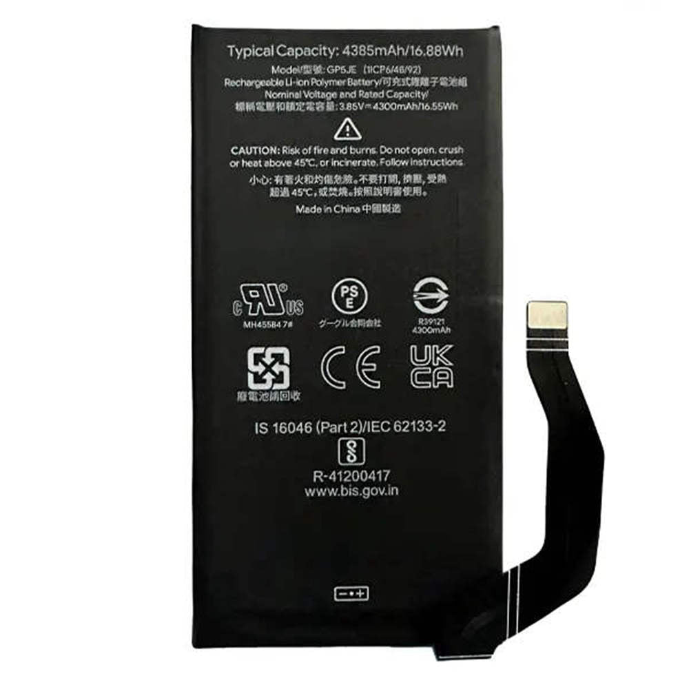 Replacement Battery for Google Pixel 7A, GP5JE