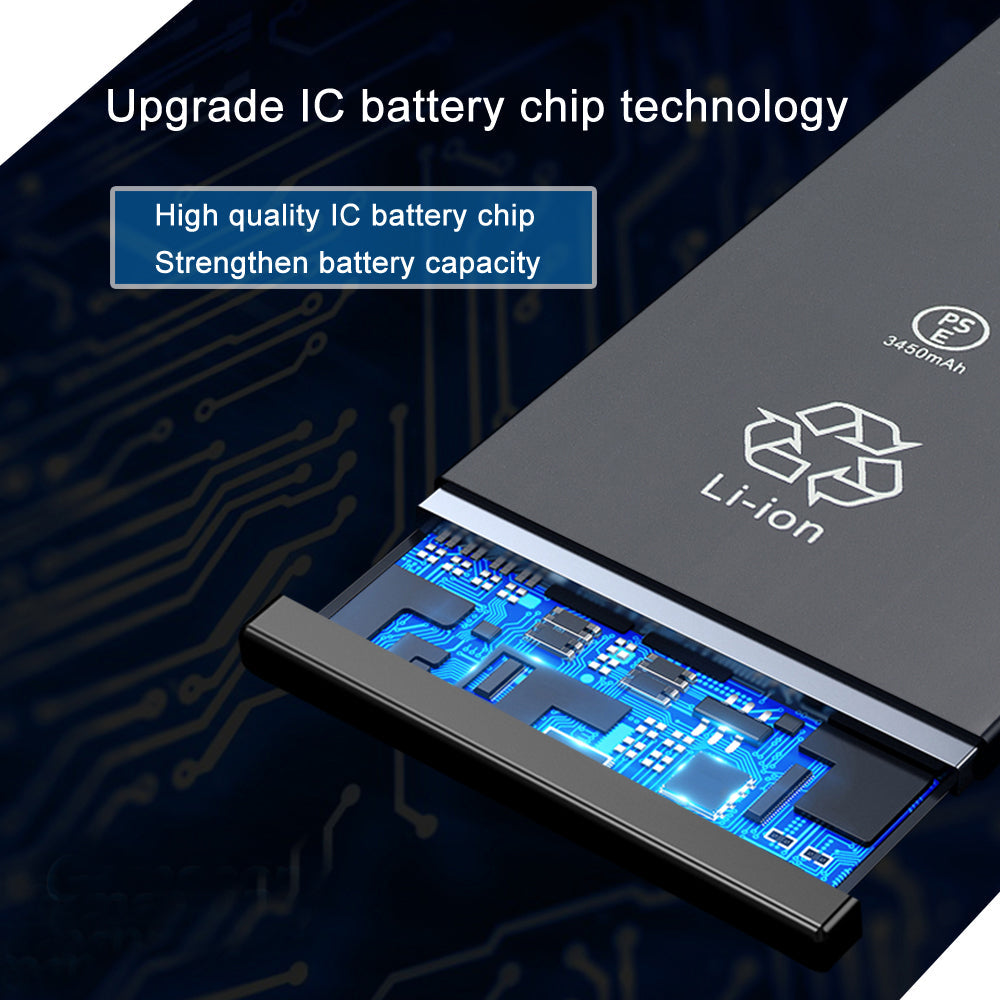 Batterie de remplacement pour iPhone SE (3e génération) 2022, 2018mAh