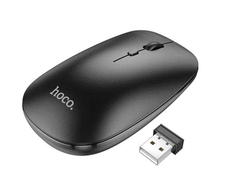 Souris sans fil Bluetooth double mode 1600 DPI avec récepteur USB