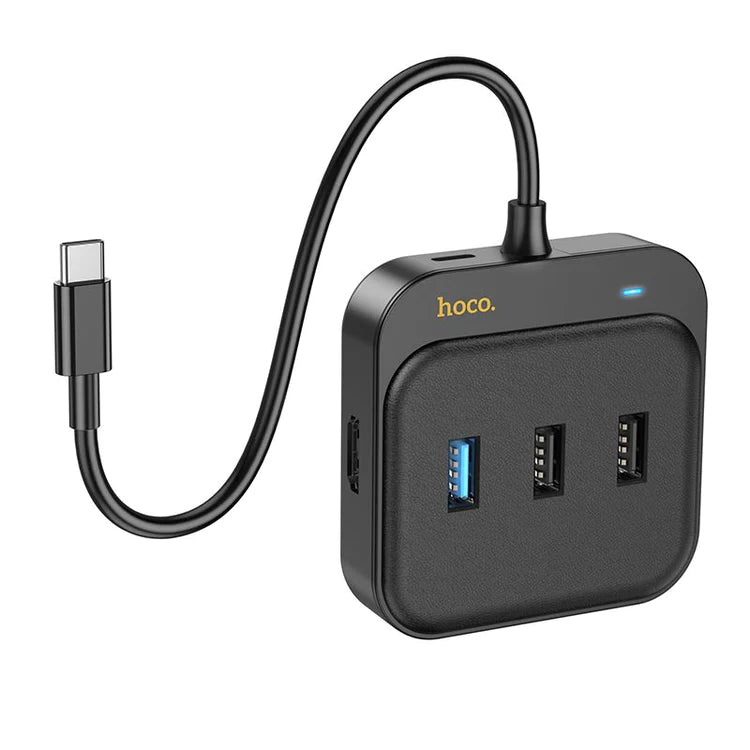 Adaptateur multiport Hub USB-C 7 en 1 (USB 3.0 + SD + TF + HDMI)