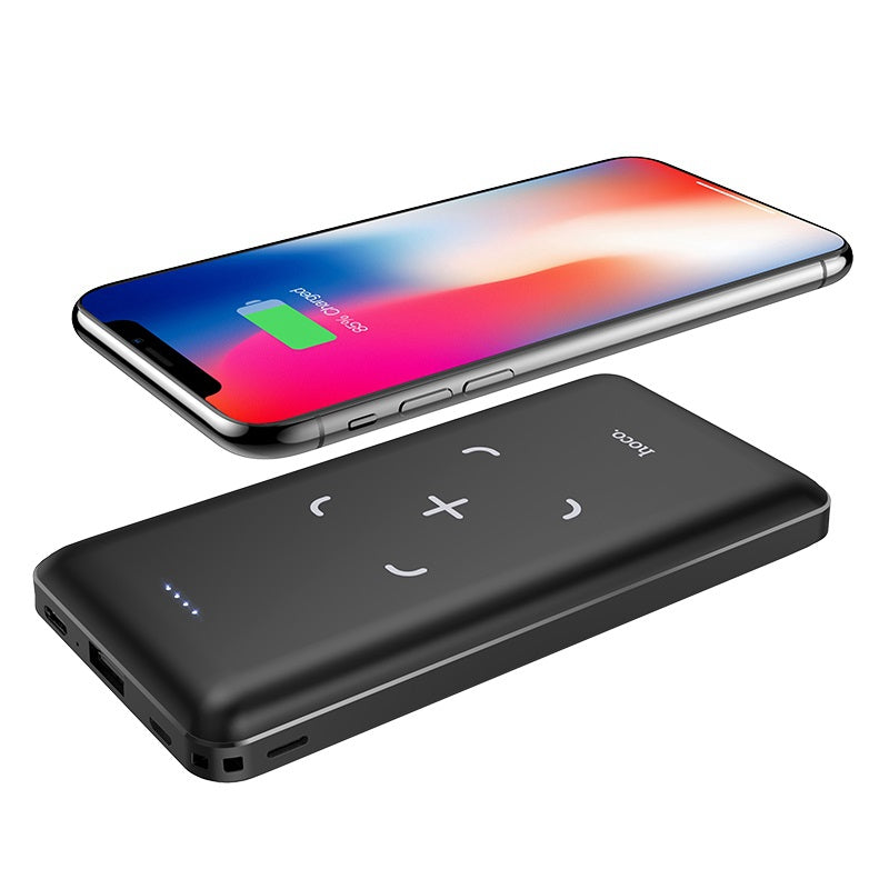 (10000mAh) Wireless Charger Portable Battery Pack Power Bank