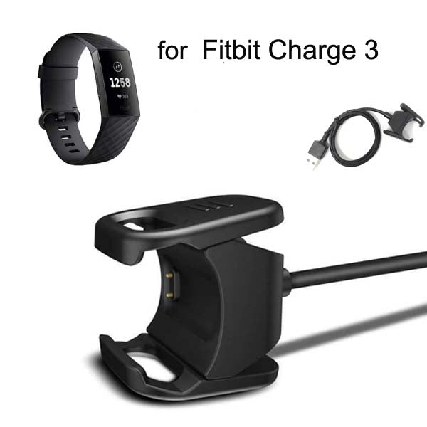 USB Charging Cable for Fitbit Charge 3