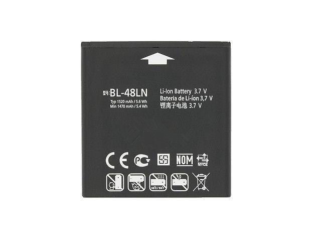 Replacement Battery for LG MyTouch Q (C800) / Optimus Elite (LS696 VS696) / 3D Cube Max (P725 P720), BL-48LN