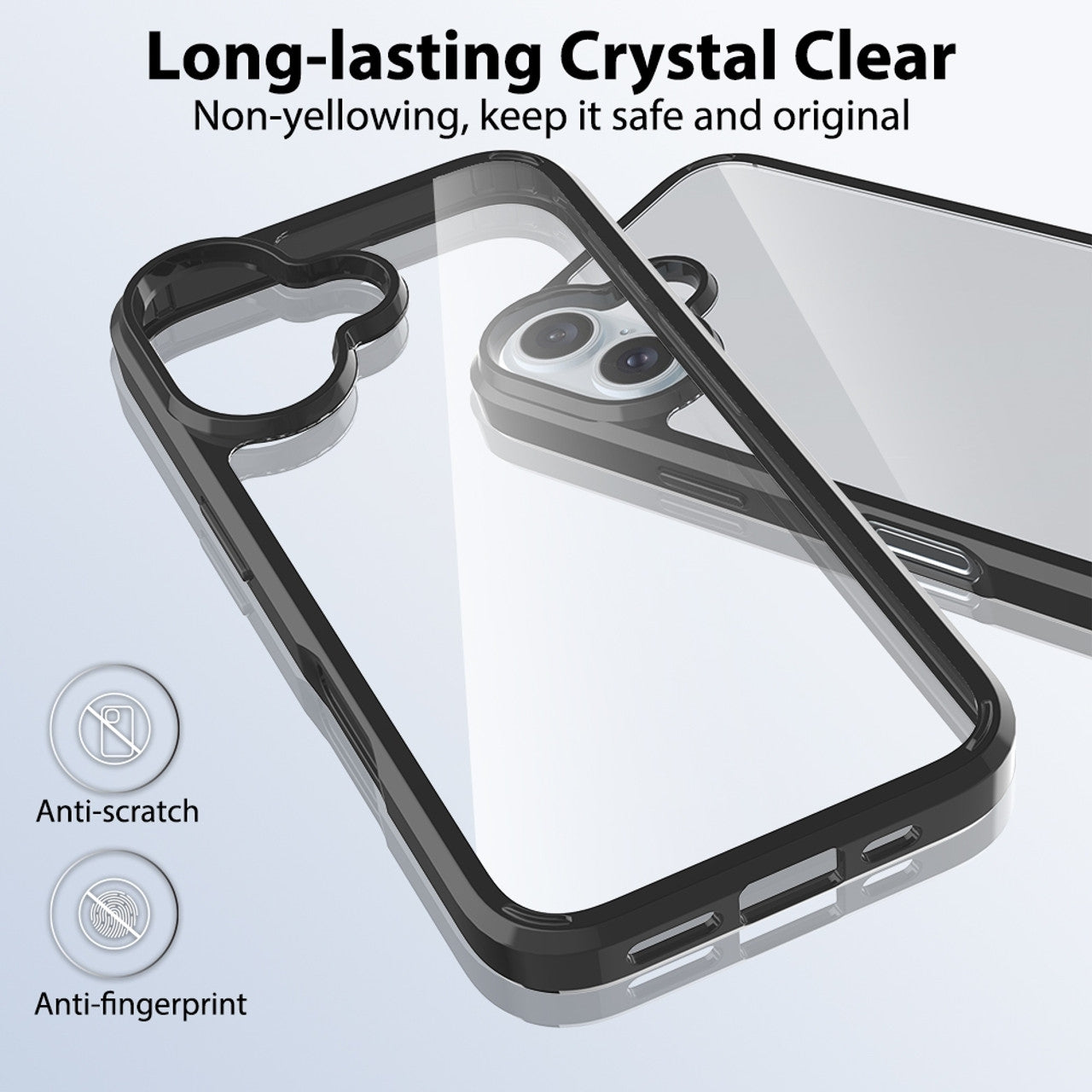 Translucent Matte Case for iPhone 16