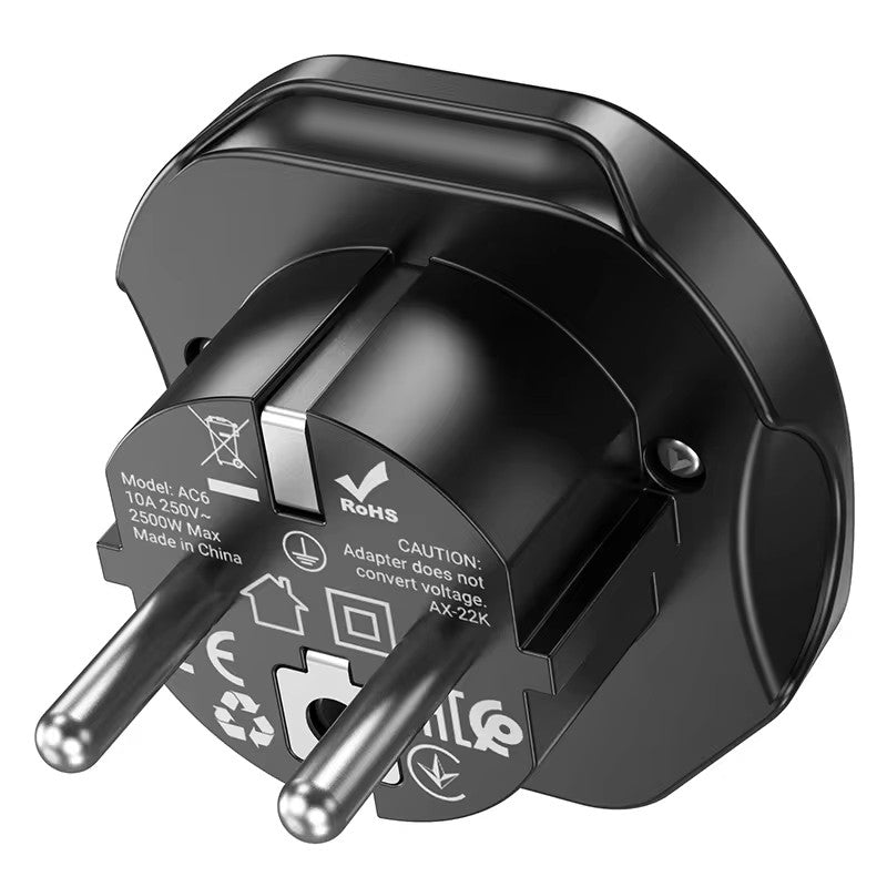 (US / EU Plug) Universal Travel AC Plug Power Adapter Charger