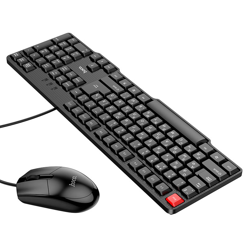 Ensemble combiné clavier et souris USB filaire