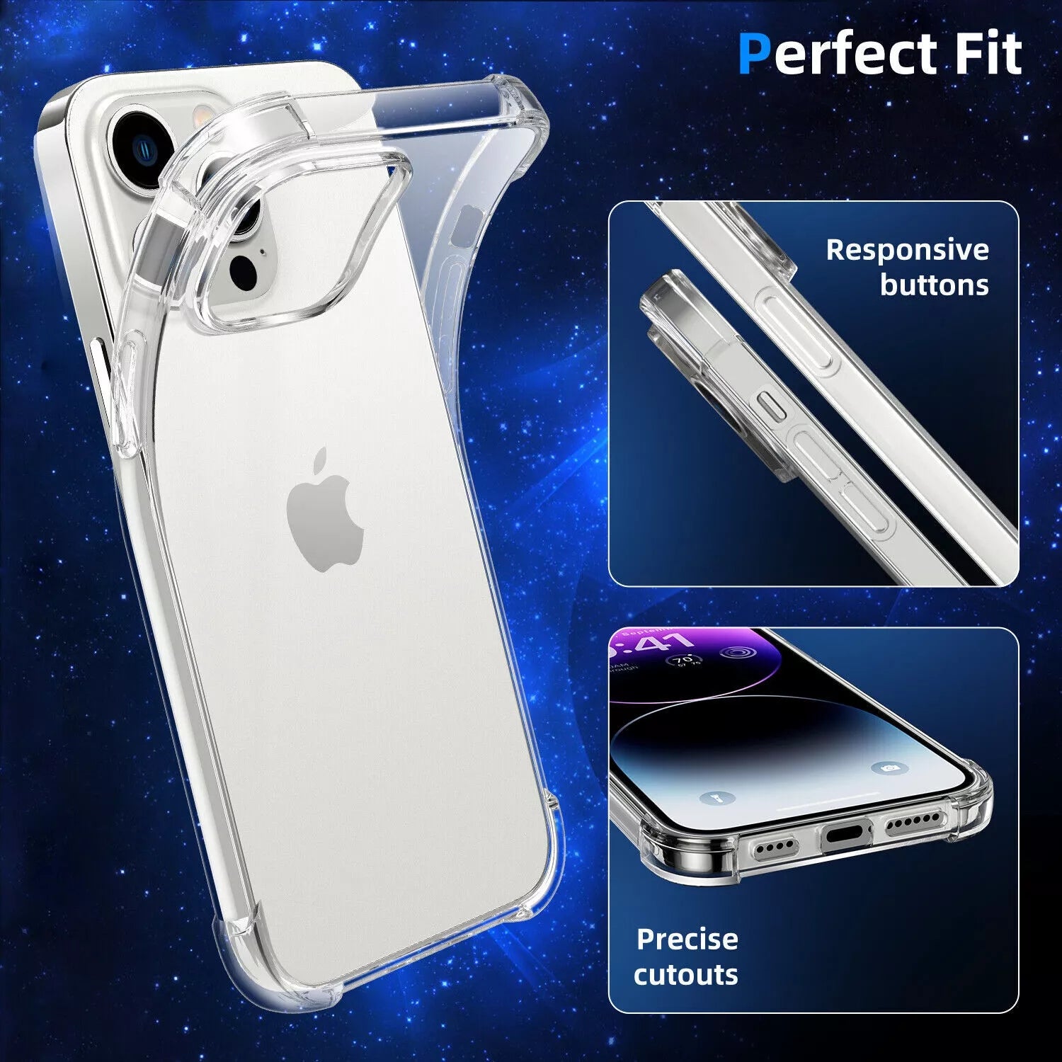 Coque souple en TPU pour iPhone 16 Pro Max