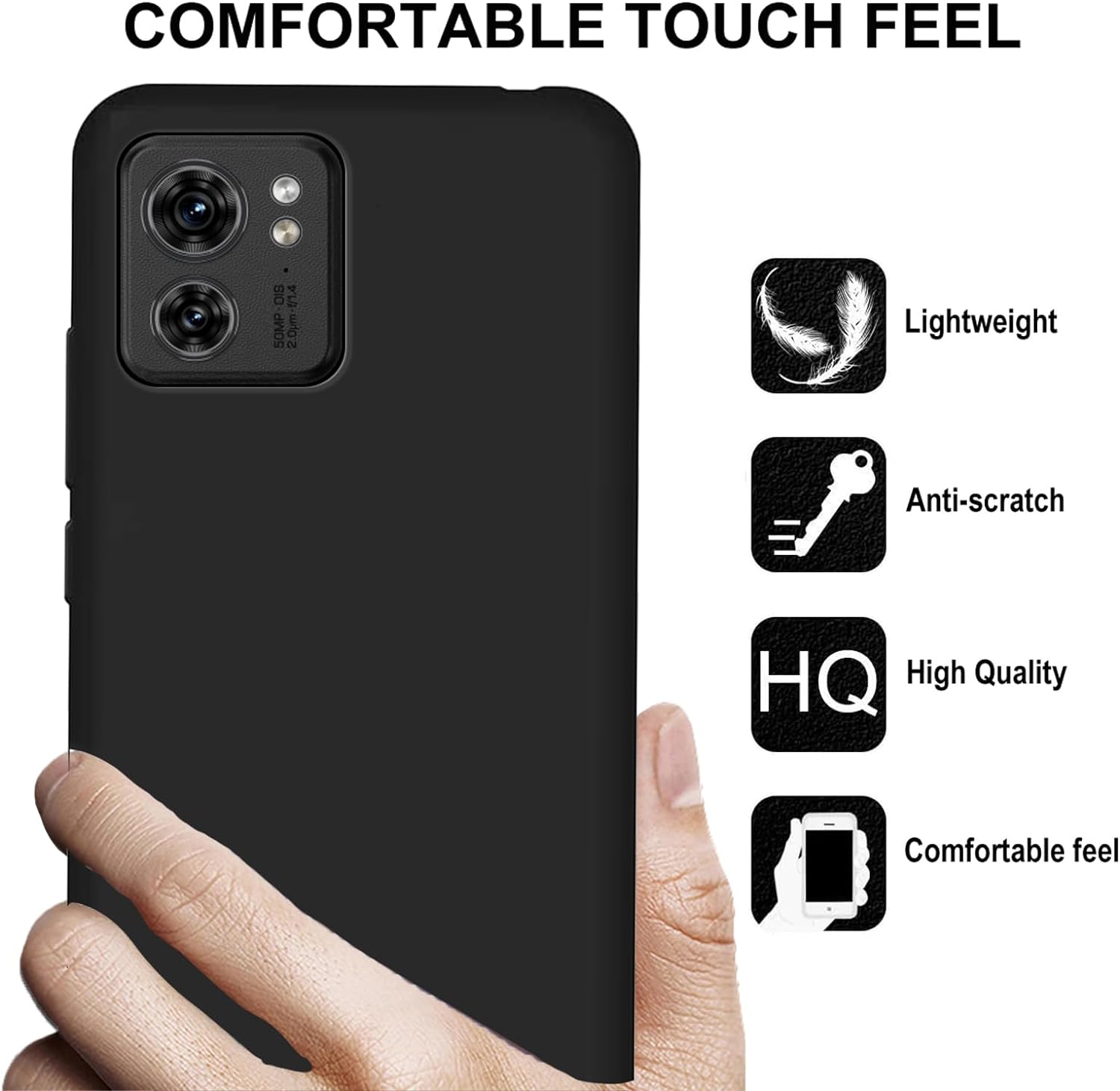 Soft TPU Case for Motorola Moto Edge (2023)