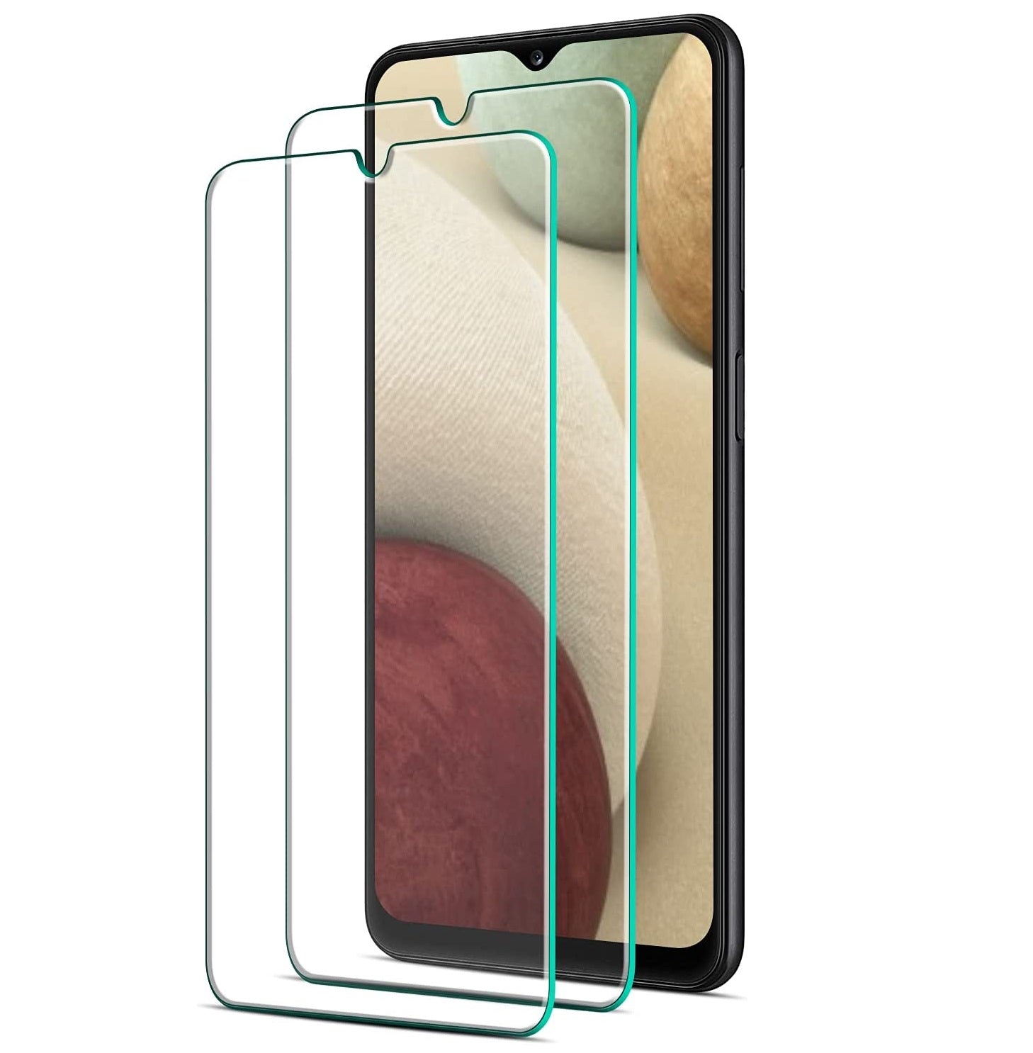 (Paquet de 2) Protecteur d'écran en verre trempé pour Samsung Galaxy A13 5G / A04s 