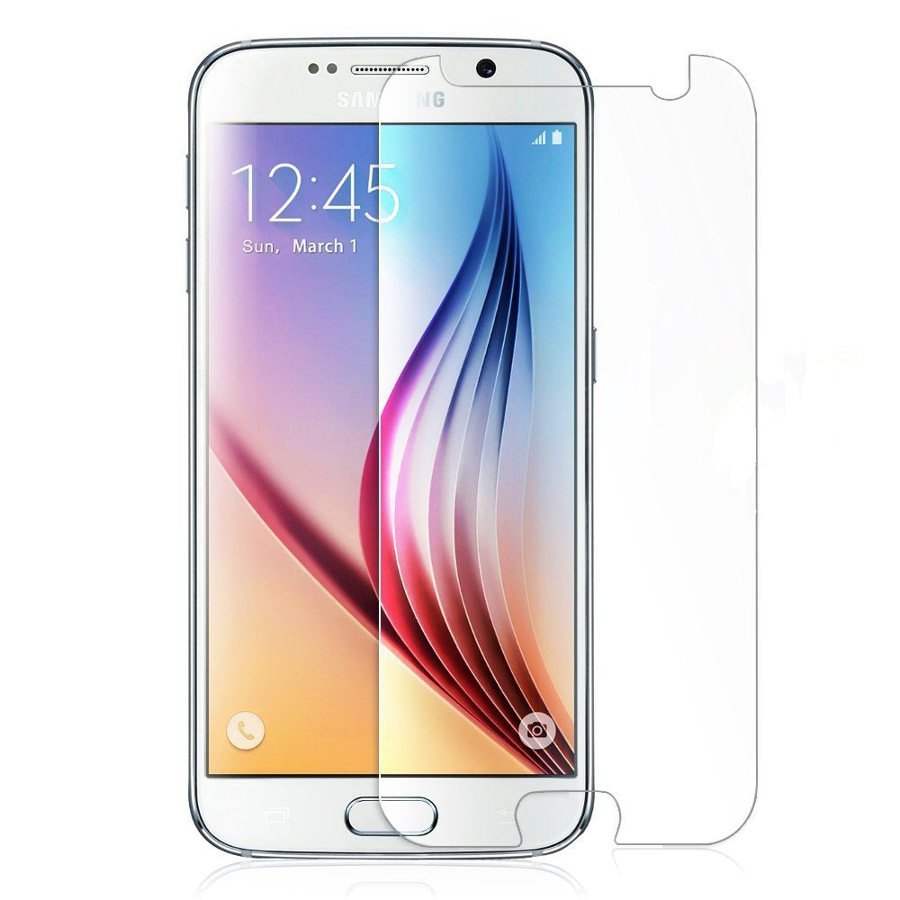 (2 Pack) Tempered Glass Screen Protector for Samsung Galaxy S6