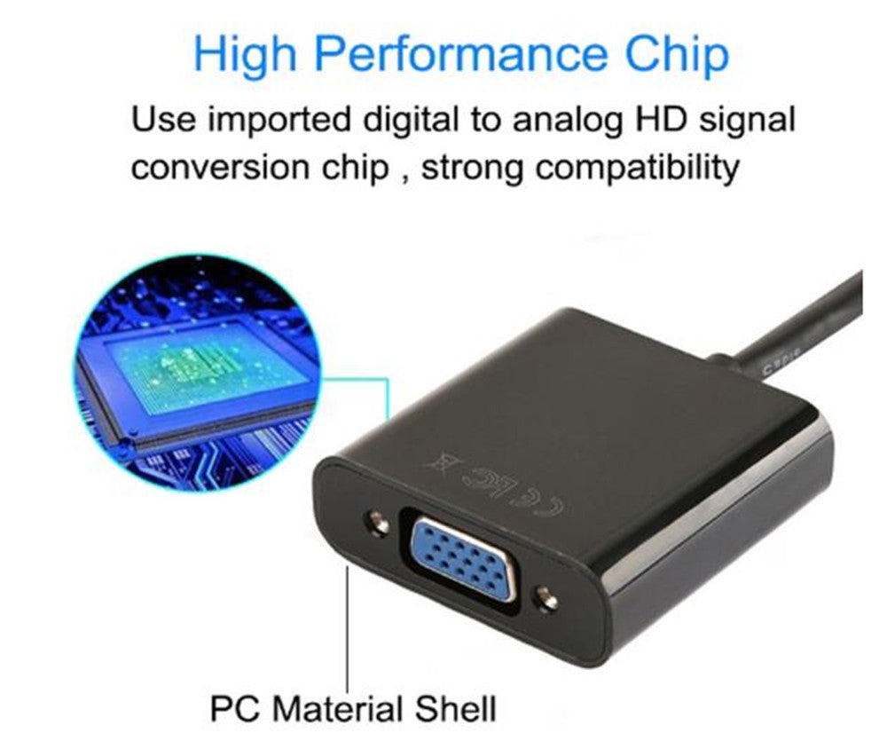 HDMI Male to VGA Female Adapter Converter