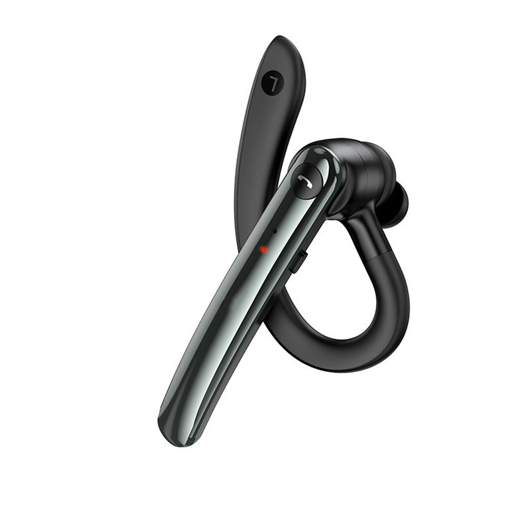 Wireless Bluetooth Headphone Single Ear Hook Headset with Mic