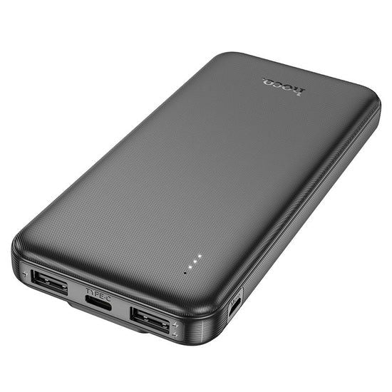 (10000mAh) External Battery Charger Portable Power Bank with USB-C Lightning Cables