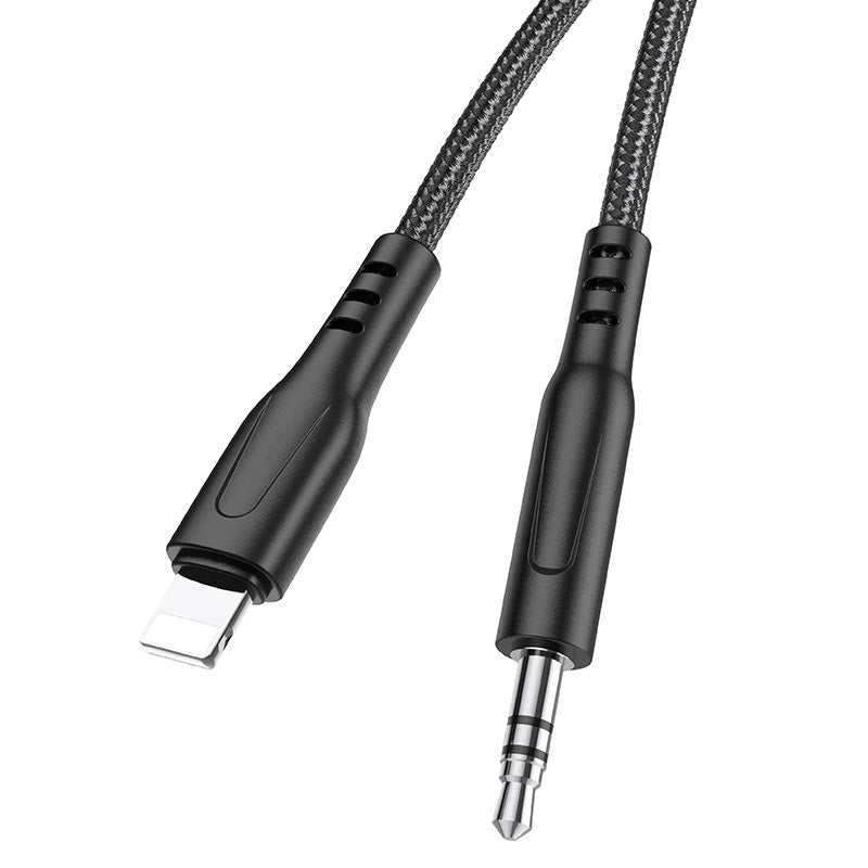 Lightning Male to 3.5mm Aux Jack Male Audio Cable (1m)