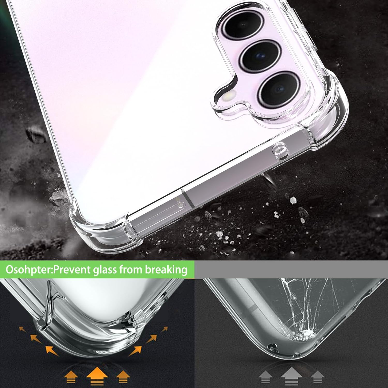 Soft TPU Case for Samsung Galaxy A55 5G