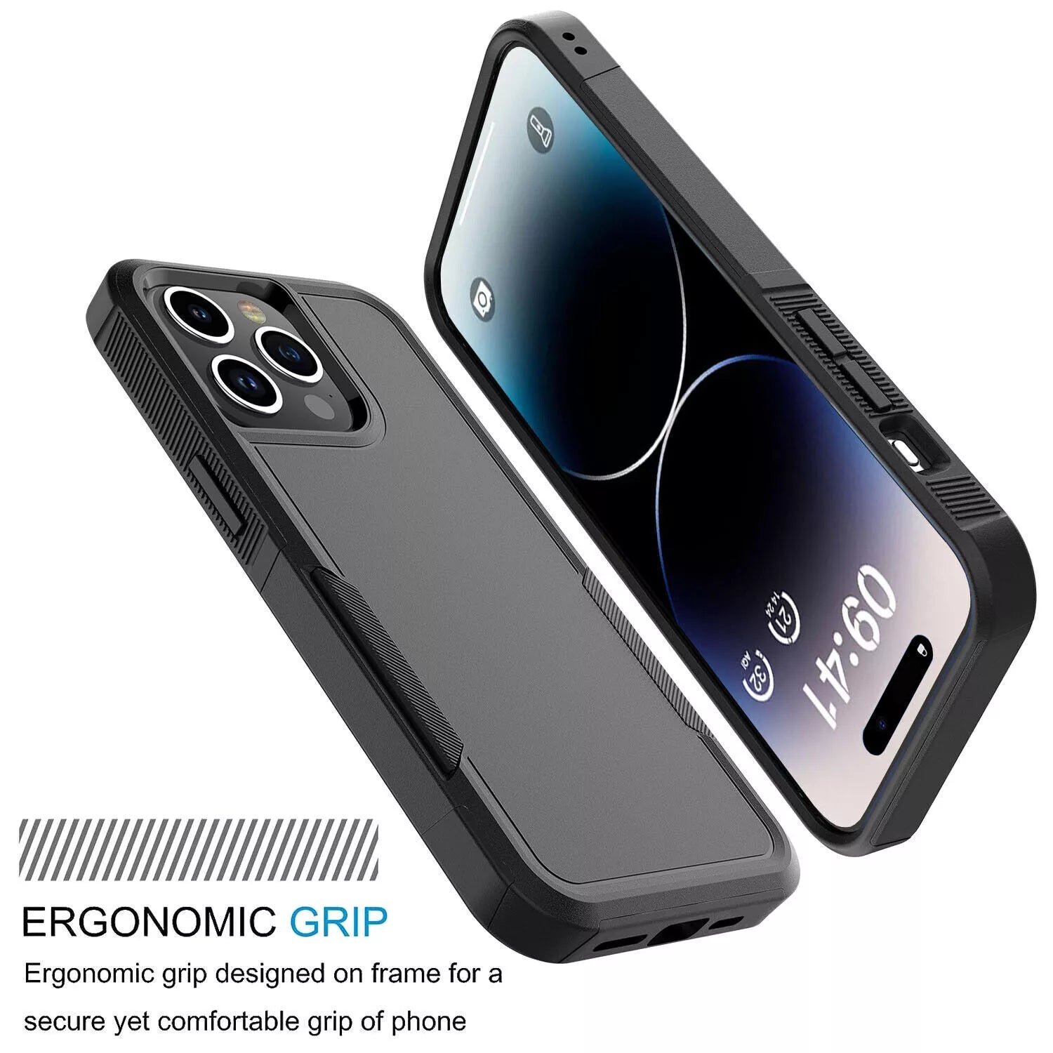 Slim Hybrid Case for iPhone 16 Pro