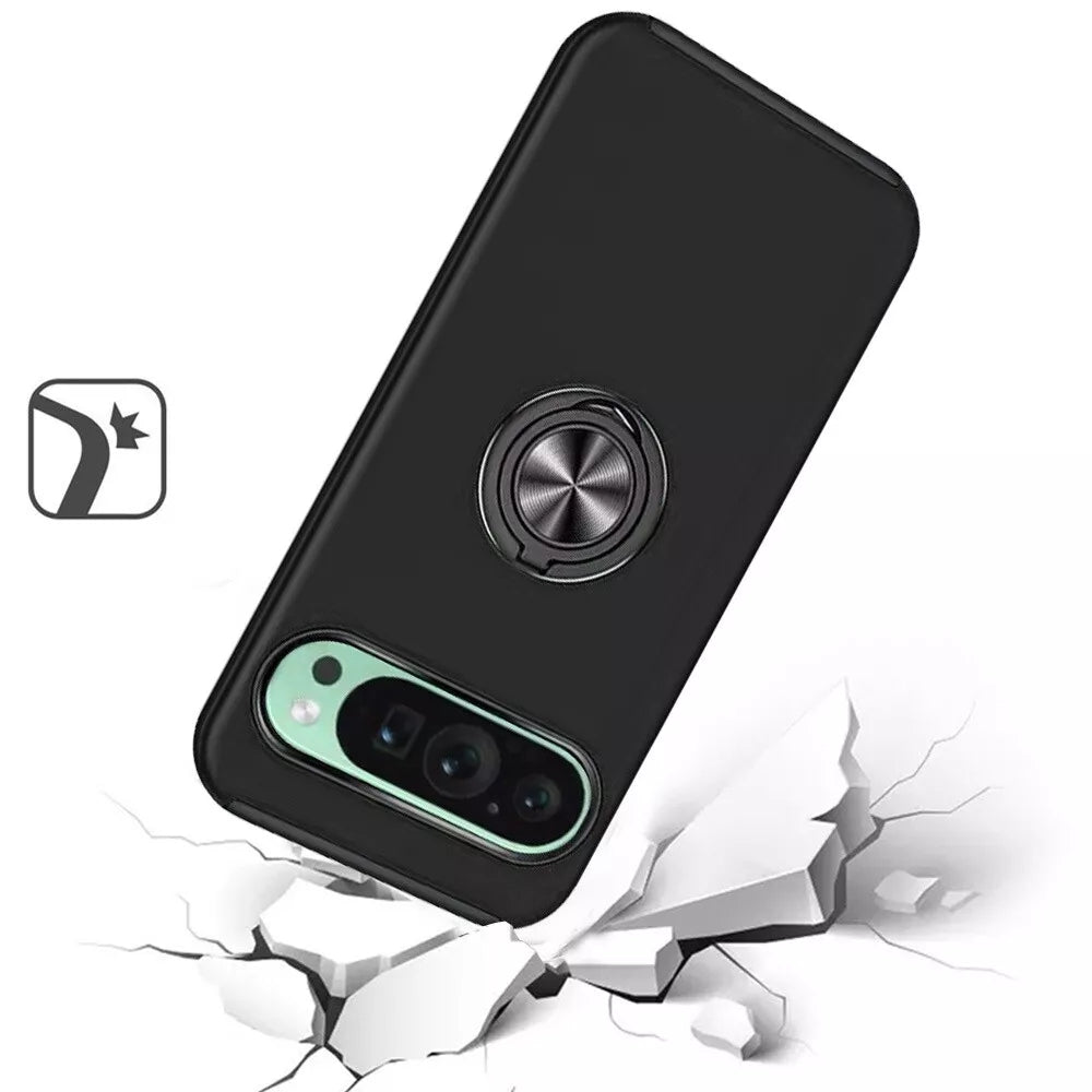 Hybrid Magnetic Invisible Ring Case for Google Pixel 9 / Pixel 9 Pro