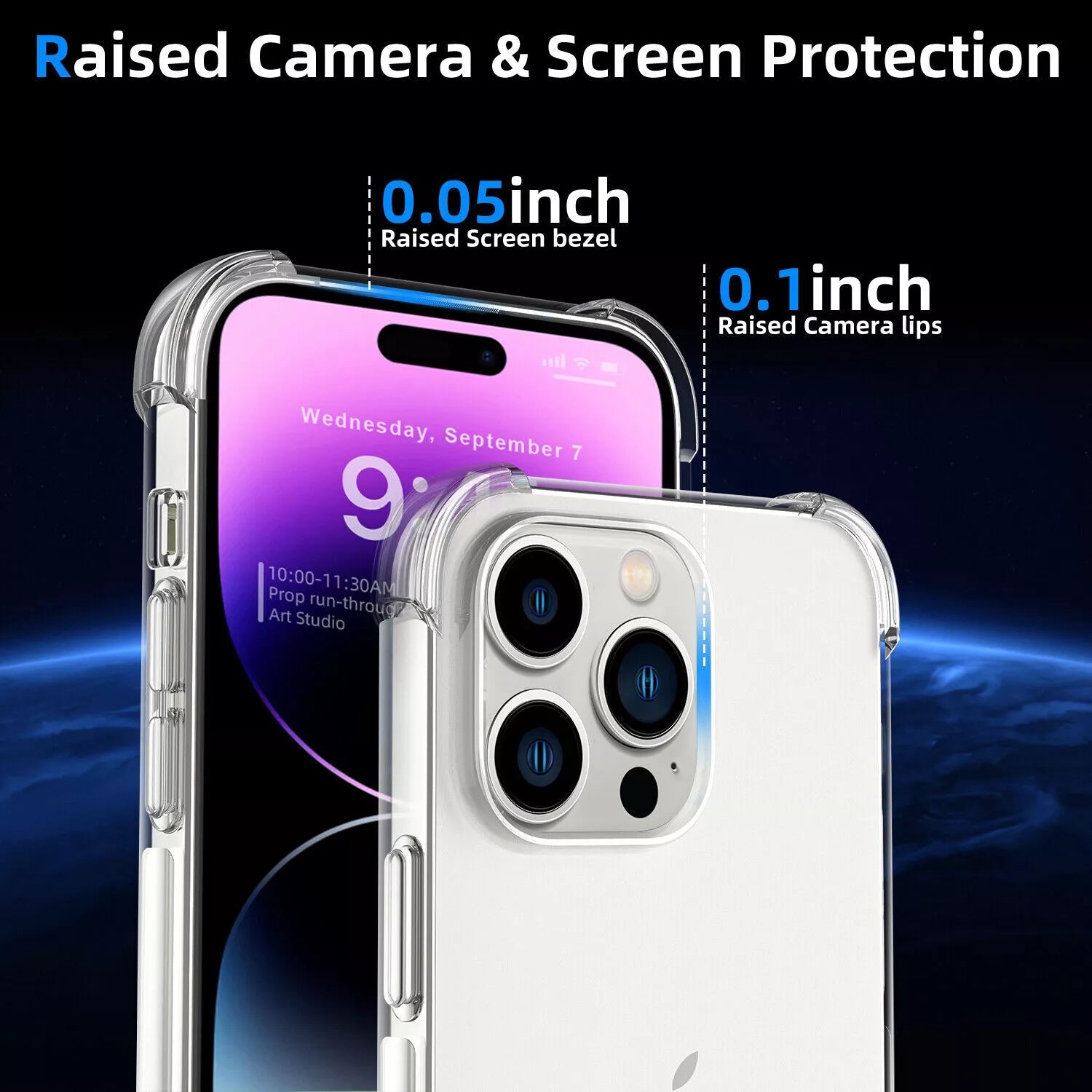 Coque souple en TPU pour iPhone 16 Pro