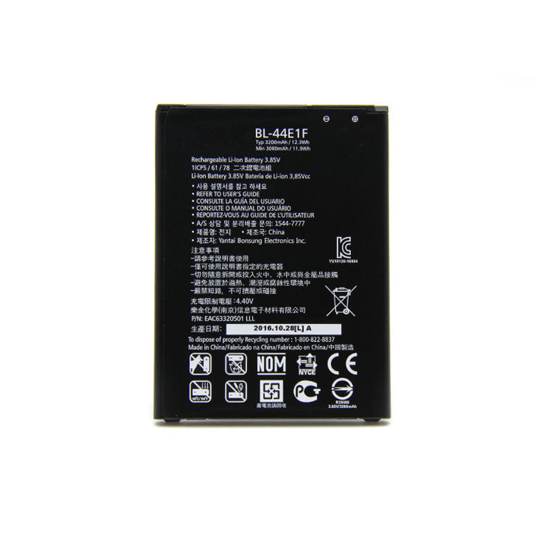 Replacement Battery for LG V20 (VS995 F800L H910 H990 LS997 US996) / Stylo 3 Plus (MP450 M470F), BL-44E1F