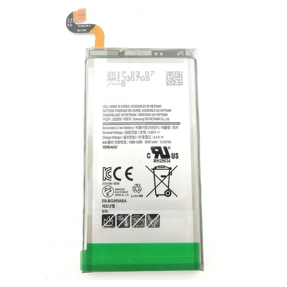 Batterie de remplacement pour Samsung Galaxy S8 Plus (G955), EB-BG955ABE EB-BG955ABA