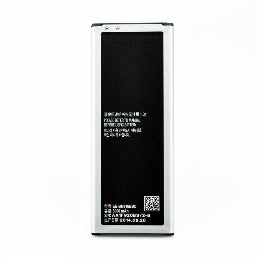 Batterie de remplacement pour Samsung Galaxy Note 4 Duos (double Sim) (N9106), EB-BN916BBC EB-BN916BBE EB-BN916BBA