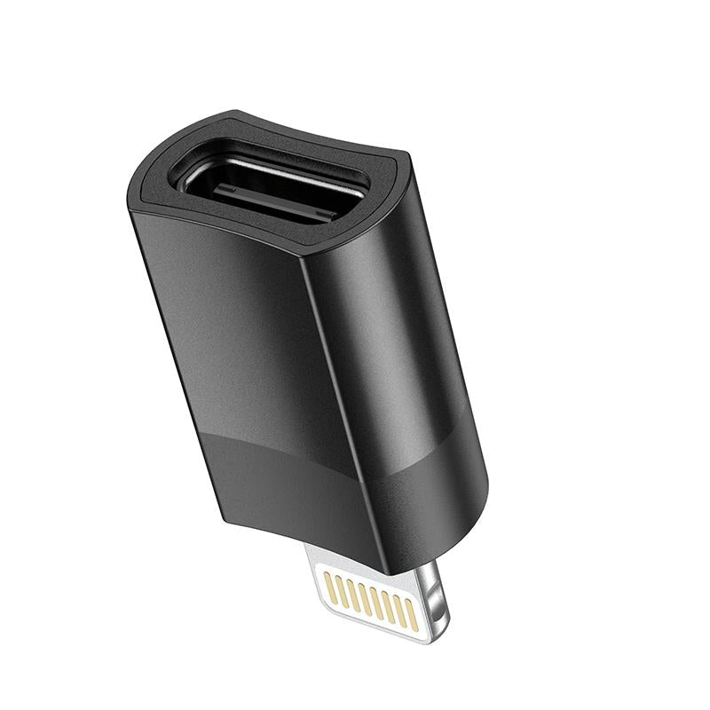 Lightning Male to USB-C Female Adapter Connector Converter