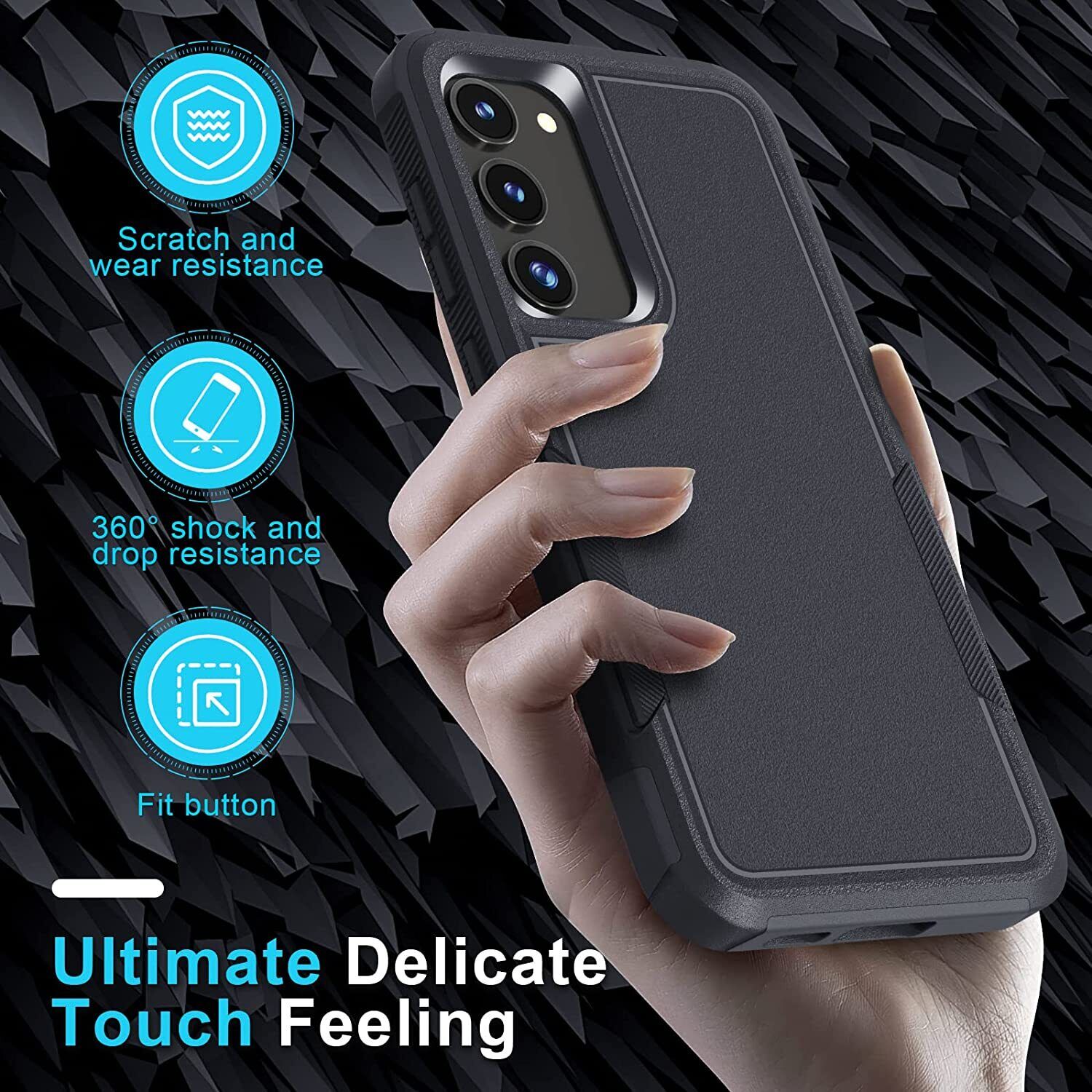 Slim Hybrid Case for Samsung Galaxy S24 Plus / S25 Plus