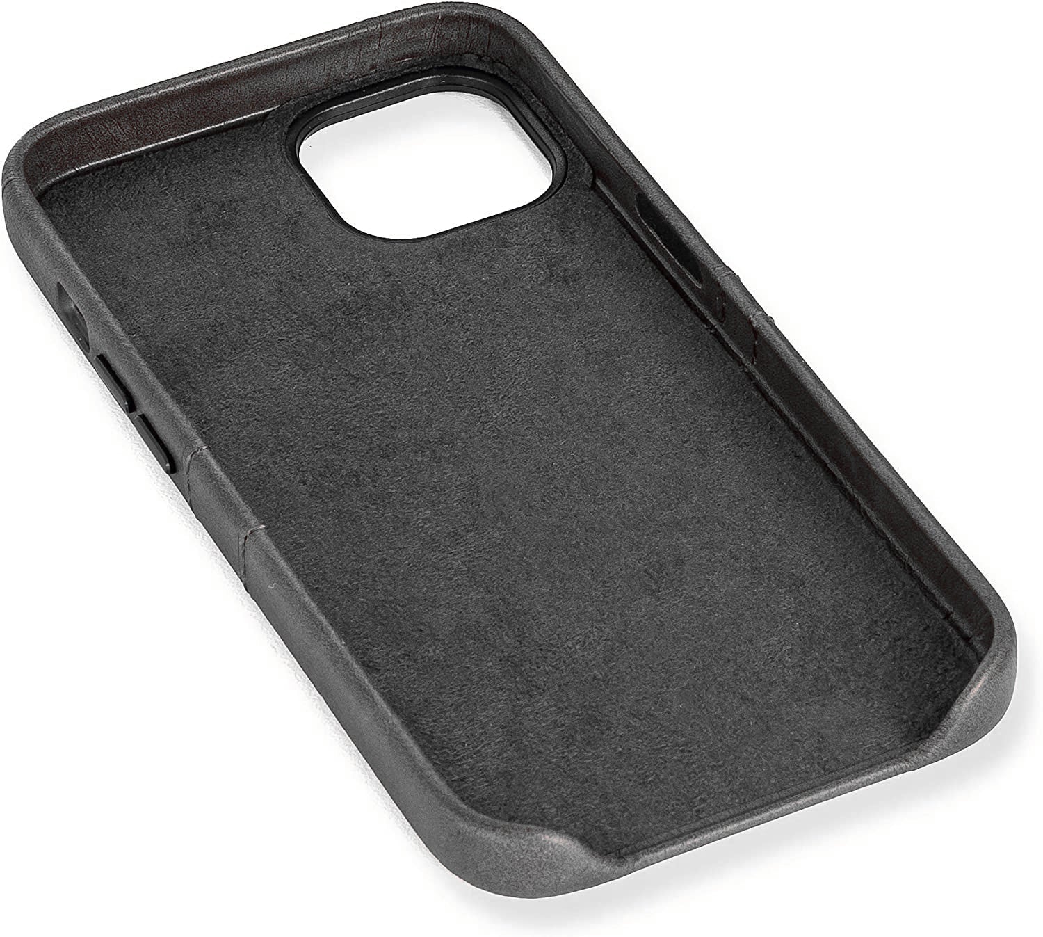 Étui de poche en cuir pour iPhone 15 / 14