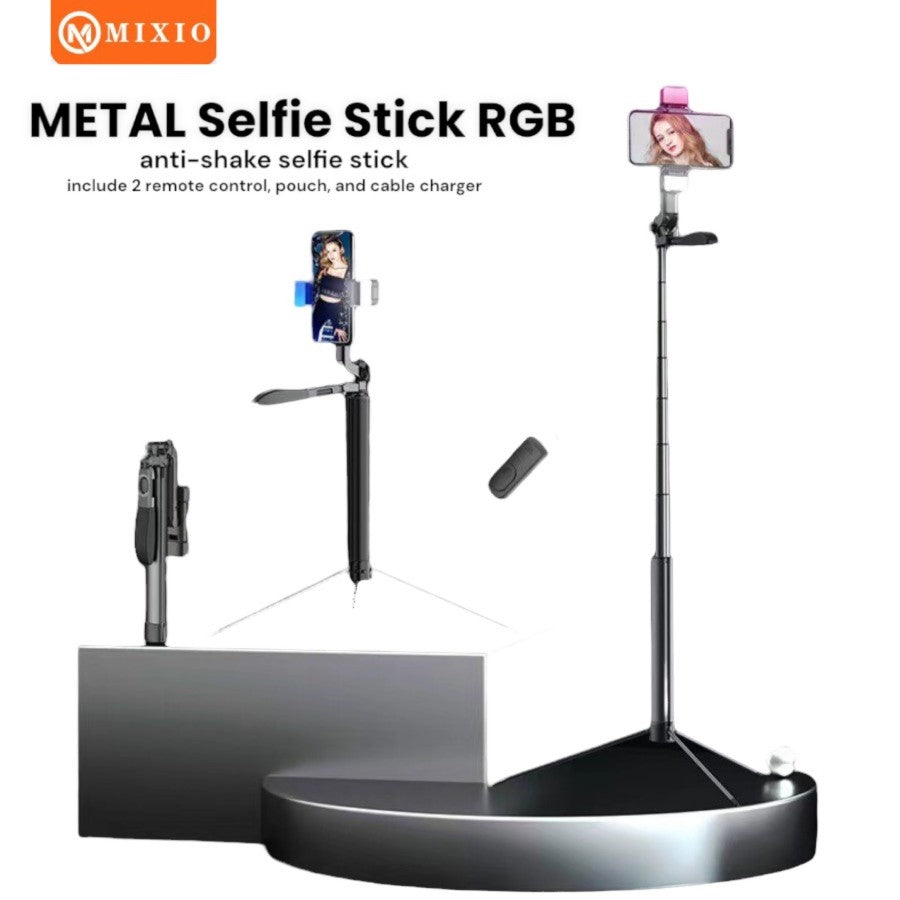 Wireless Bluetooth Extendable Tripod Selfie Stick Phone Holder Stand & Remote Control