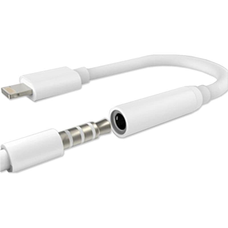 Lightning to 3.5mm Audio Jack Headphone Adapter Connector