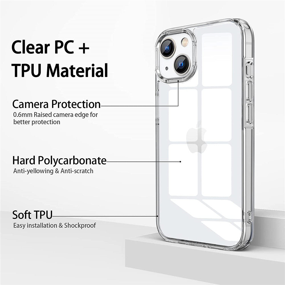 Coque rigide en TPU pour iPhone 15 / 14