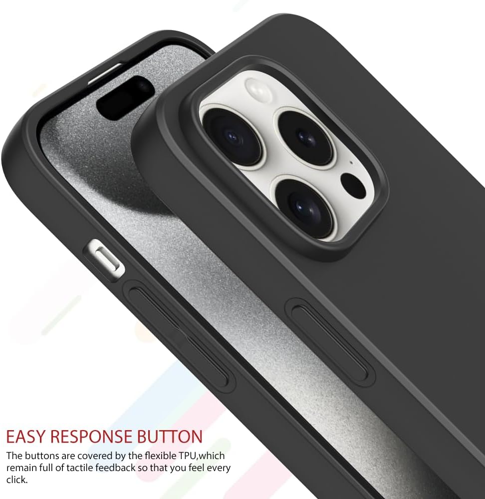 Coque souple en TPU pour iPhone 16 Pro