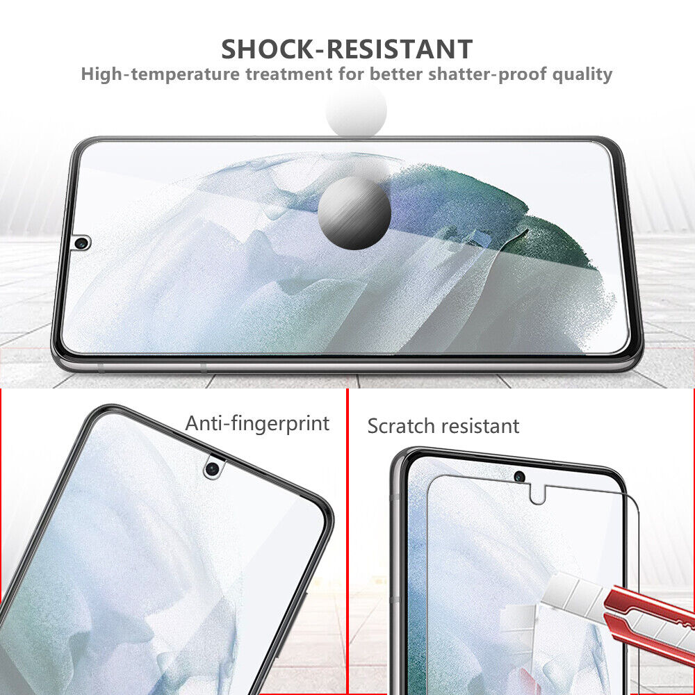 (2 Pack) Tempered Glass Screen Protector for Samsung Galaxy S24 / S25