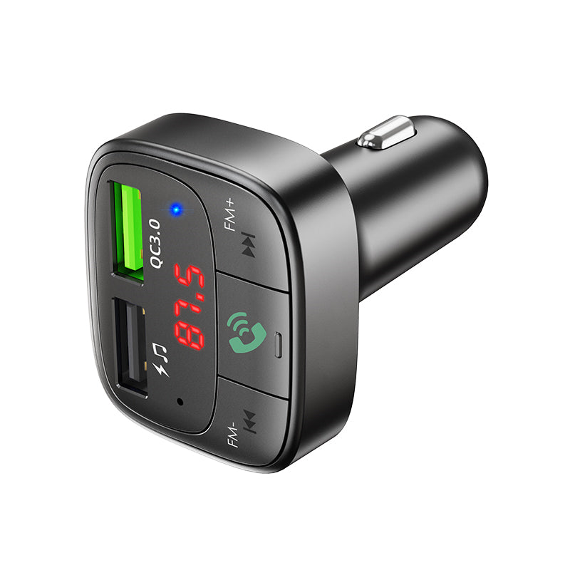 Wireless Bluetooth FM Transmitter Radio Dual USB Car Charger