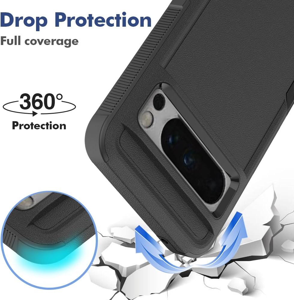 Coque hybride fine pour Google Pixel 9 Pro XL