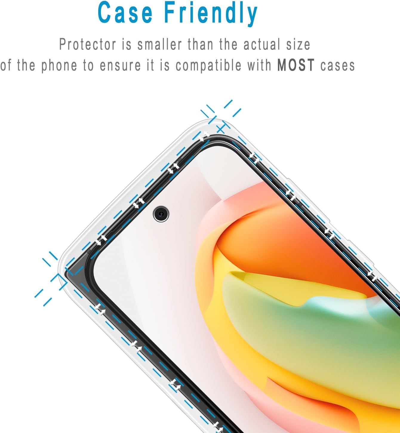 (Lot de 2) Protecteur d'écran en verre trempé pour Google Pixel 9 Pro Fold