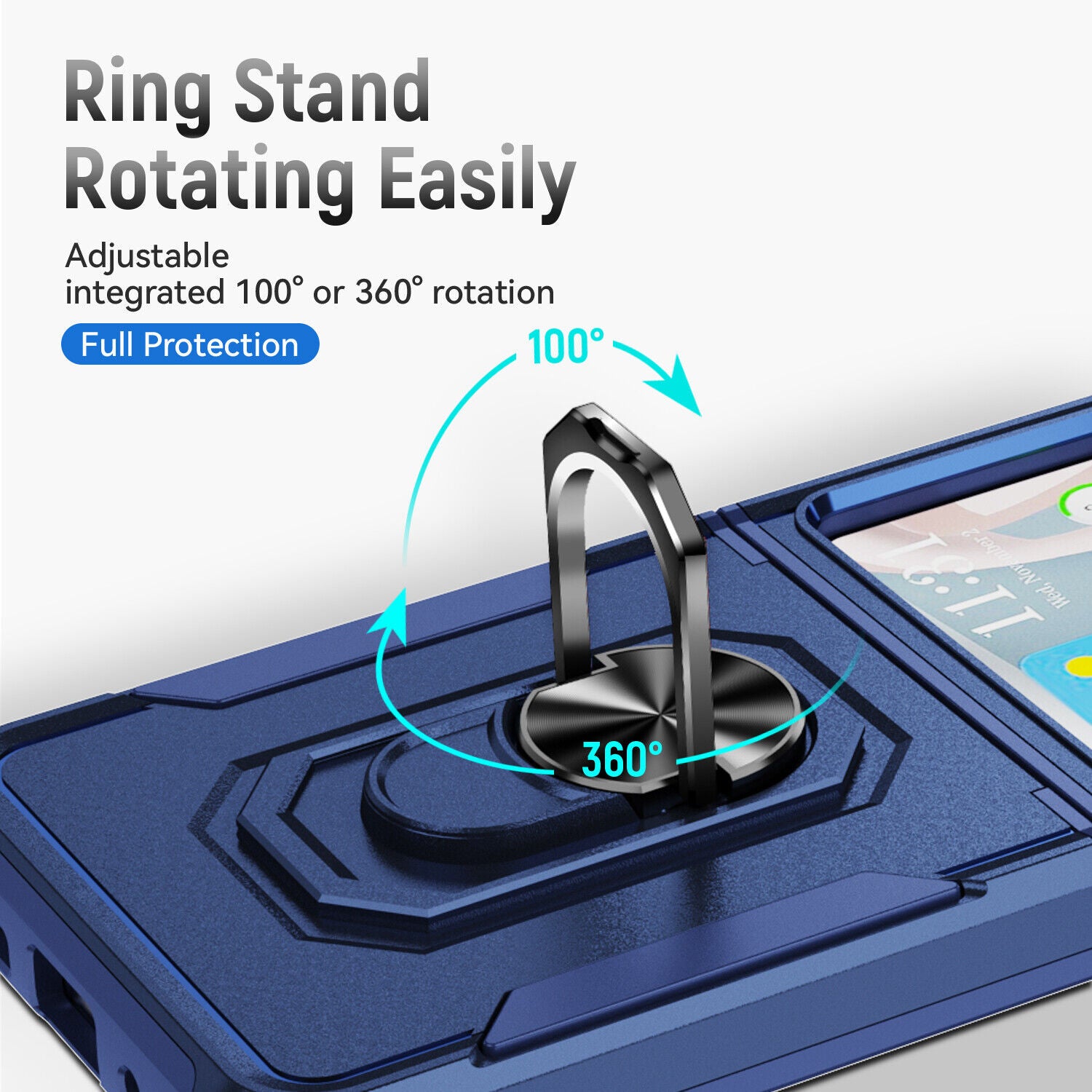 Heavy Duty Ring Case for Samsung Galaxy Z Flip 6 5G