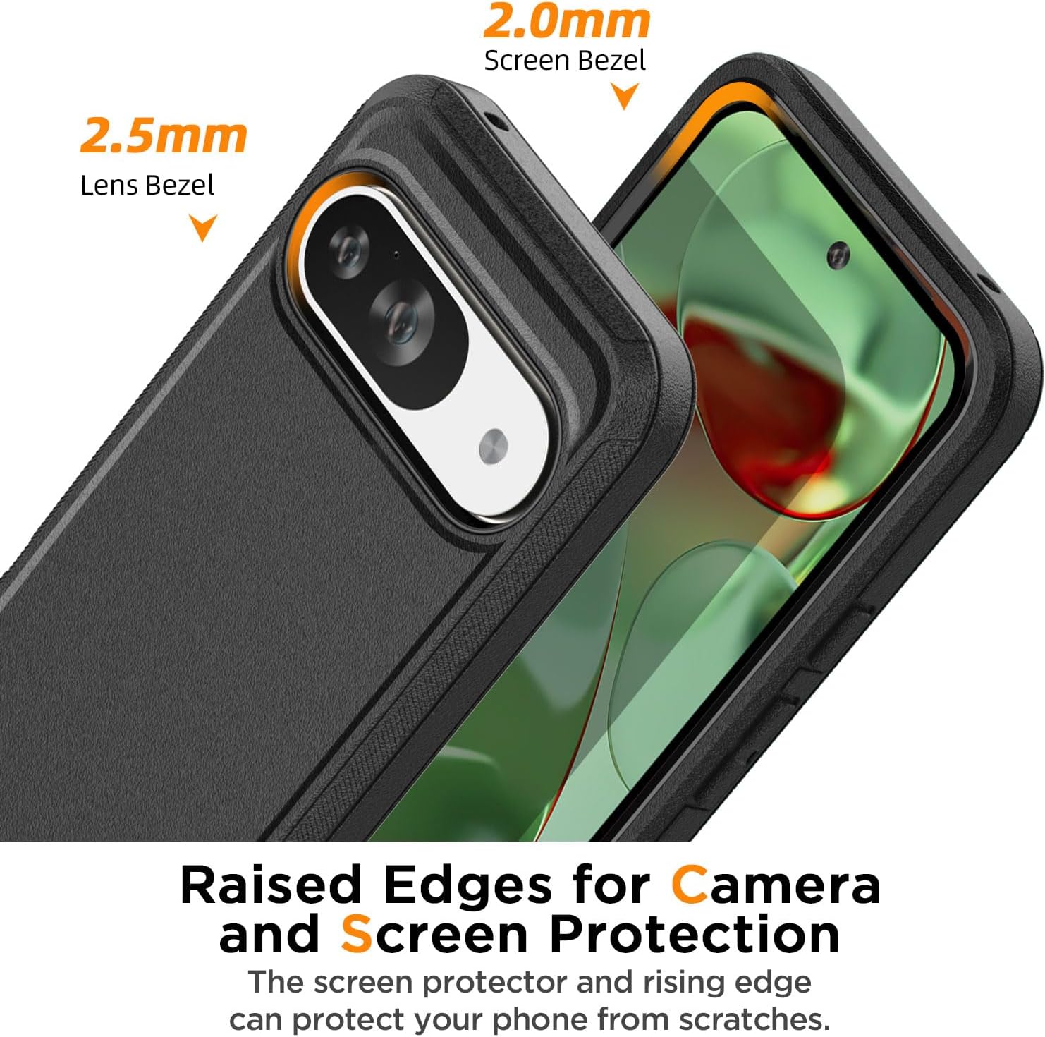 Shockproof Defender Case for Google Pixel 9 Pro XL