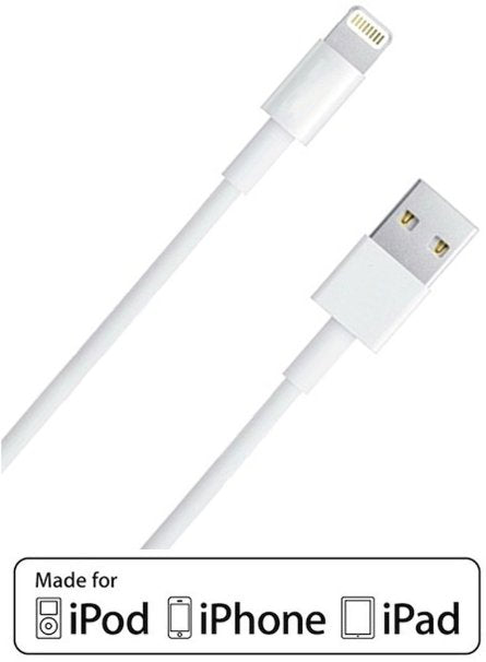 USB-A to Lightning Data Charging Cord Cable